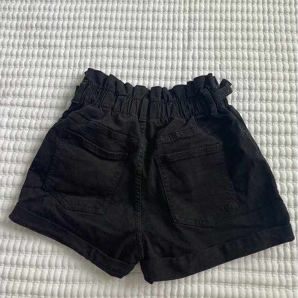 Bershka black shorts women size 4 - Picture 5 of 6